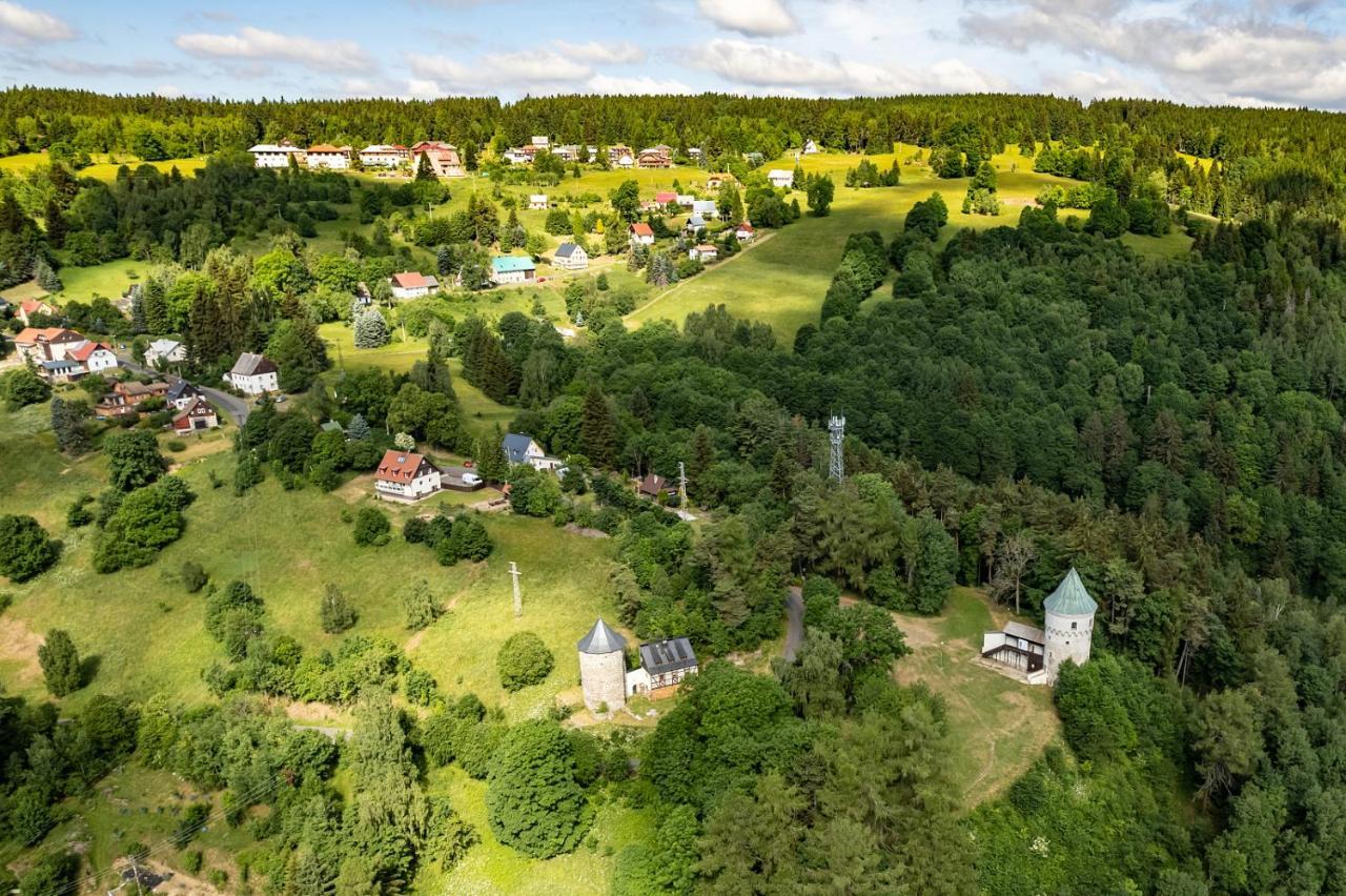 Apartmany Nad Slikovkou Jáchymov Dış mekan fotoğraf